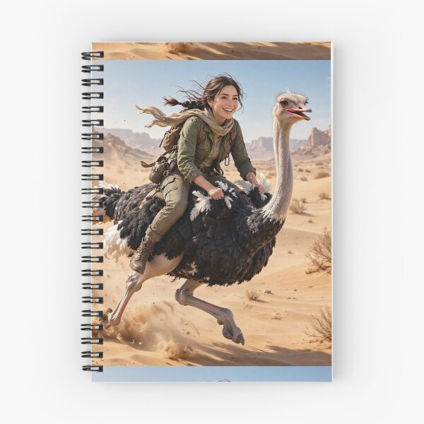 Item preview, Ostrich Rider designed and sold by AwesomeDigiShop.