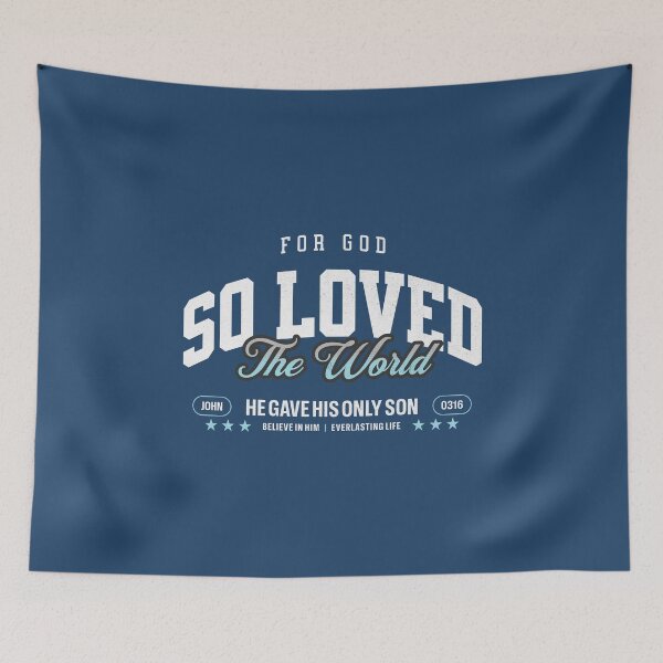 Item preview, For God So Loved The World John 3:16 Faith Looks Good designed and sold by FaithLooksGood.