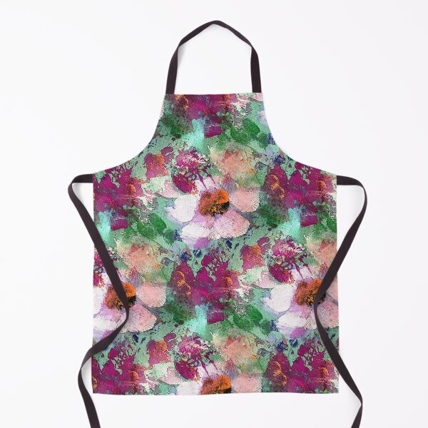 Item preview, Spring Flower Garden in Green and Magenta designed and sold by Artistestella.