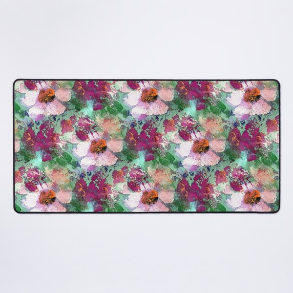 Item preview, Spring Flower Garden in Green and Magenta designed and sold by Artistestella.