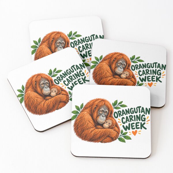 Item preview, Orangutan Caring Week designed and sold by clintang.