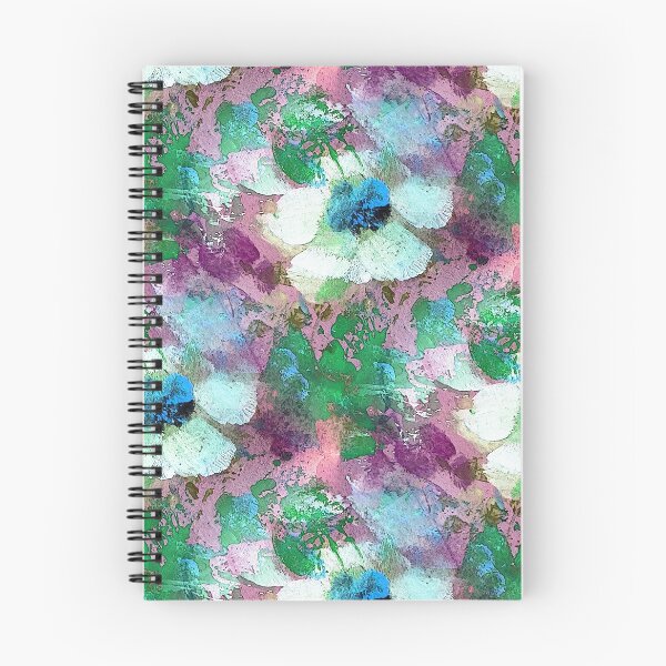 Item preview, Spring Flower Garden in Green and Pink designed and sold by Artistestella.