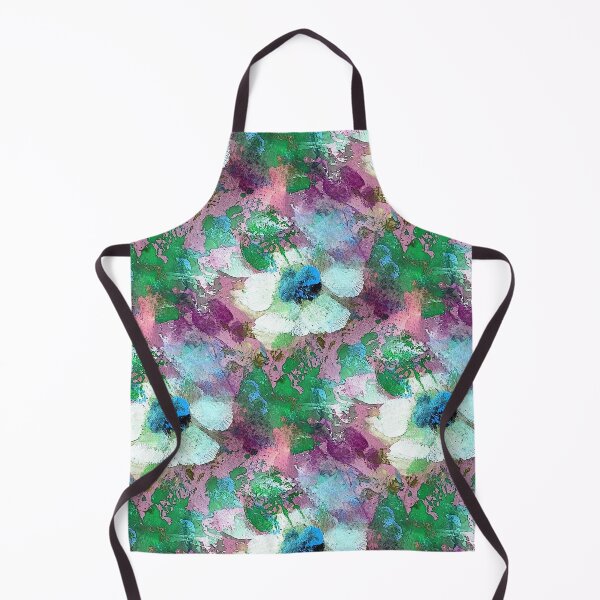 Item preview, Spring Flower Garden in Green and Pink designed and sold by Artistestella.