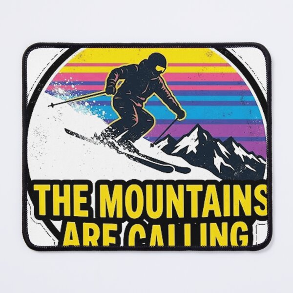 Item preview, The mountains are calling Classic T-Shirt designed and sold by teluguredbubble.