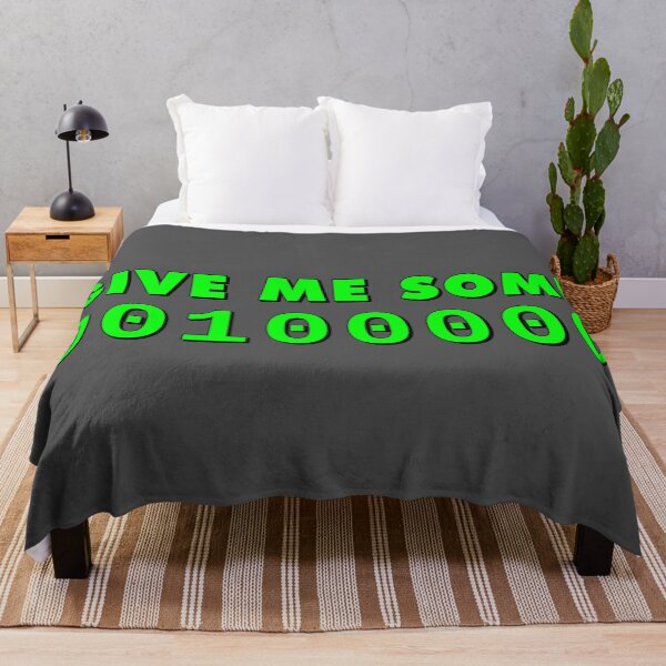 Item preview, Give Me Some 00100000 (Space) designed and sold by Karate Octopus.