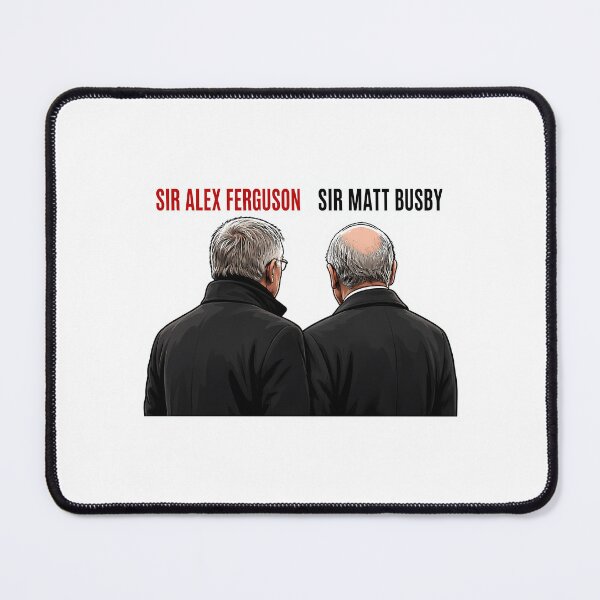 Item preview, Sir Alex Ferguson And Sir Matt Busby designed and sold by litabuchater.