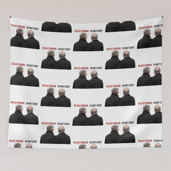 Item preview, Sir Alex Ferguson And Sir Matt Busby designed and sold by litabuchater.