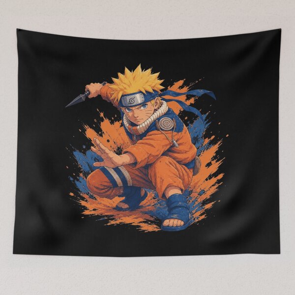 Item preview, Naruto Uzumaki Action Art designed and sold by HarmonySteele.