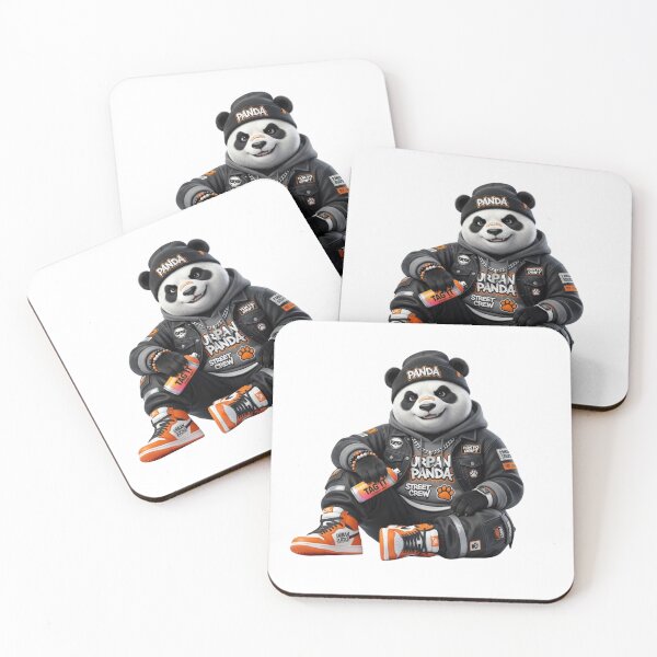 Item preview, ​Cool Streetwear Hip Hop Panda Bear Illustration designed and sold by Gianlu1215.