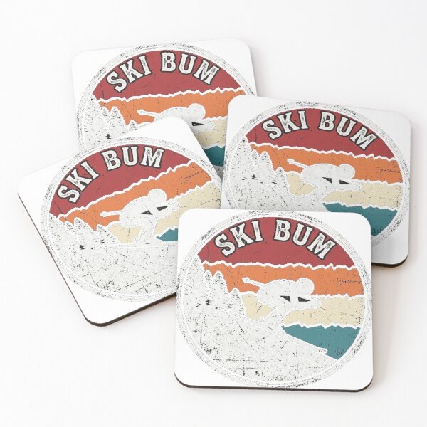 Item preview, Retro Ski Bum Classic T-Shirt designed and sold by VibeCrafteria.