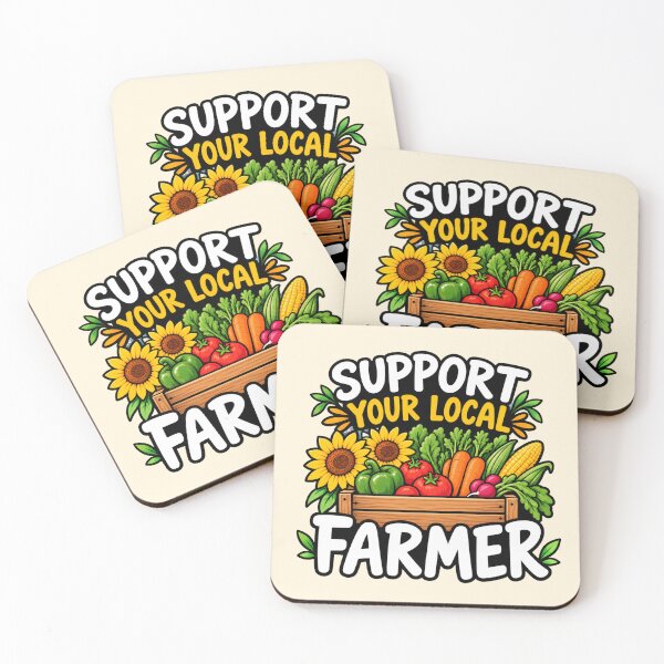 Item preview, Support Your Local Farmer - Farmers Market Design designed and sold by Myra365Art.
