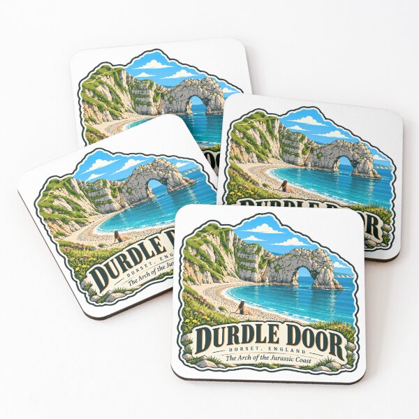 Item preview, Durdle Door Dorset England The Arch Of The Jurassic Coast Travel Landmark Souvenir designed and sold by JasonStars123.
