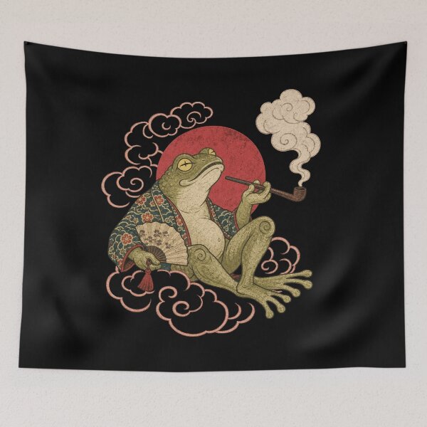 Item preview, Smoking Frog Irezumi designed and sold by HarmonySteele.