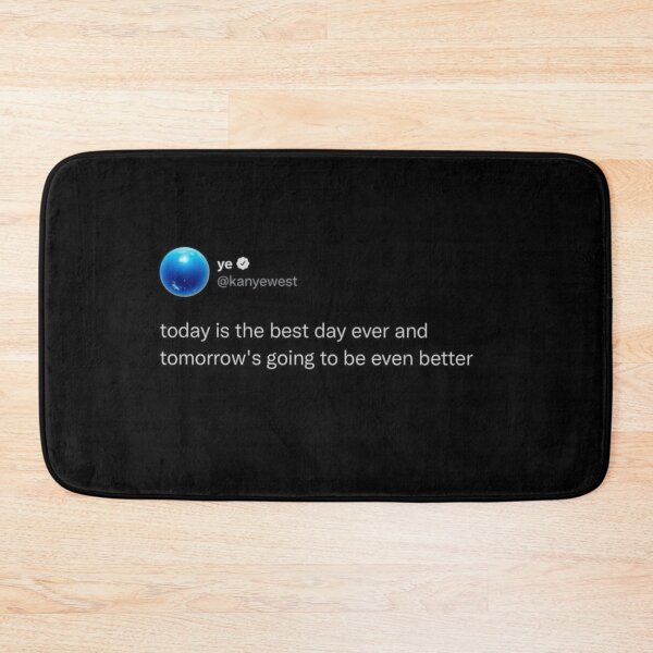 Item preview, Kanye tweet designed and sold by ConcreteSaint.