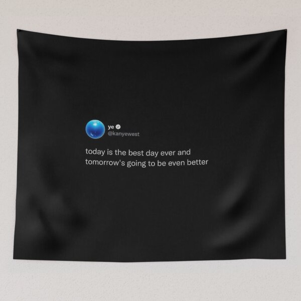 Item preview, Kanye tweet designed and sold by ConcreteSaint.