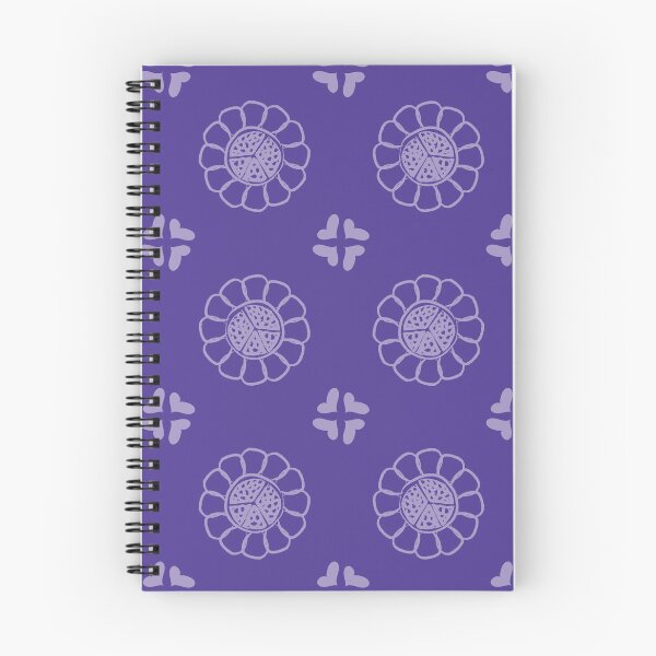 Item preview, Purple Peace Flowers and Heart Radials designed and sold by Digitalmyth's Designs.