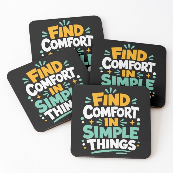 Item preview, Find Comfort In Simple Things designed and sold by rejowan-arts.