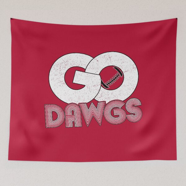 Item preview, Vintage Go Dawgs Distressed Georgia Football designed and sold by RockTheFeal.