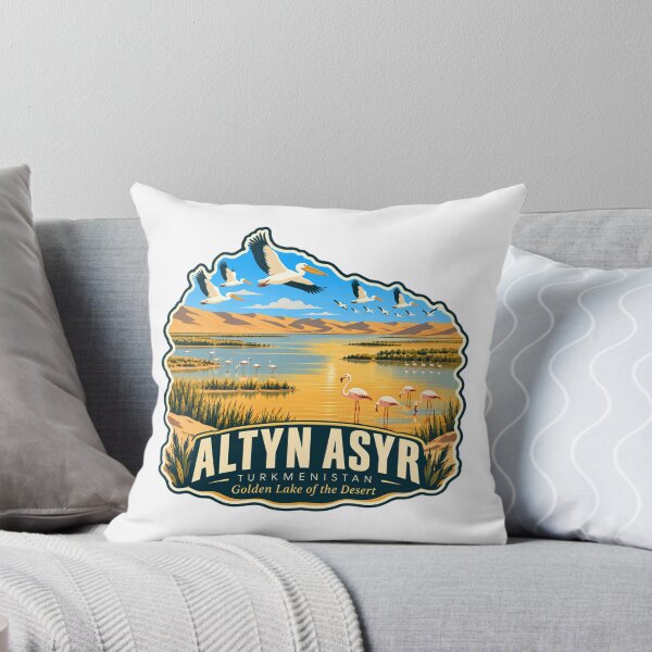 Item preview, Altyn Asyr Turkmenistan Golden Lake Of The Desert Travel Souvenir Central Asia designed and sold by JasonStars123.