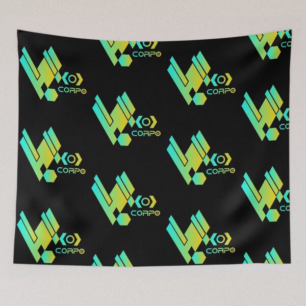 Item preview, Cyberpunk Corpo Futuristic Sci Fi Logo designed and sold by VOIDXX.