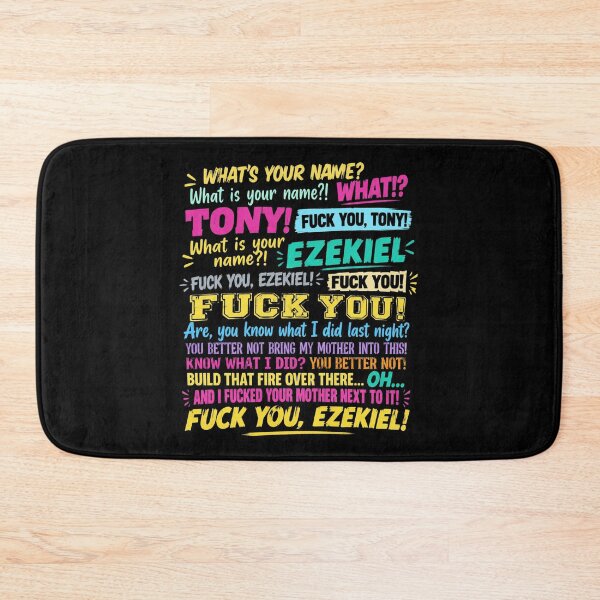 Item preview, Tony Ezekiel Meme Text designed and sold by OrtizCarson.