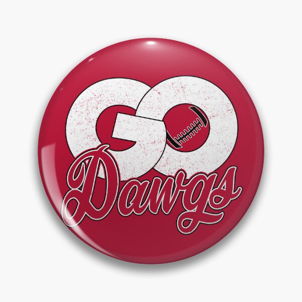 Item preview, Vintage Go Dawgs Distressed Georgia Football designed and sold by Floral Vintage.