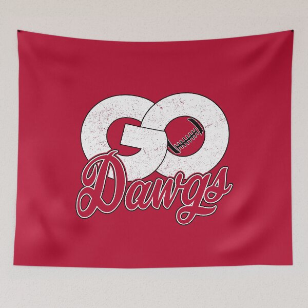 Item preview, Vintage Go Dawgs Distressed Georgia Football designed and sold by Floral Vintage.