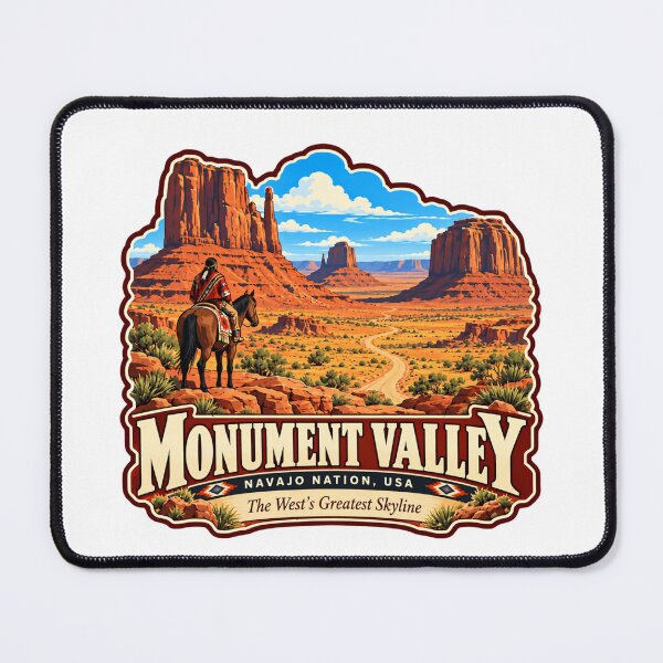 Item preview, Monument Valley Navajo Nation USA Travel Landmark The West's Greatest Skyline designed and sold by JasonStars123.