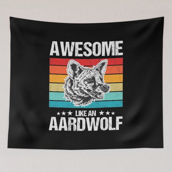 Item preview, Aardwolf Proteles Hyena Safari Mammal (15) designed and sold by DavetteJungle.