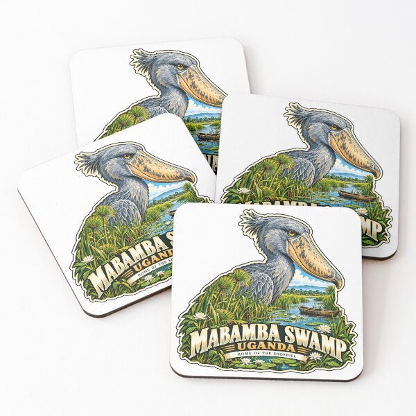 Item preview, Mabamba Swamp Uganda Home Of The Shoebill Birdwatching Travel Africa Wildlife designed and sold by JasonStars123.