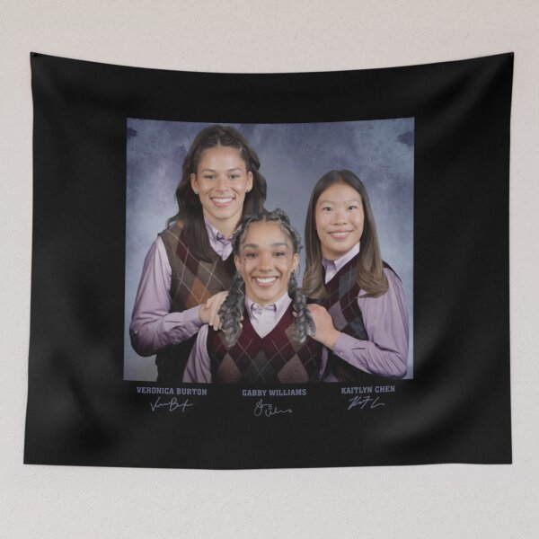 Item preview, Golden-State-Valkyries-Gabby-Williams-Veronica-Burton-Kaitlyn-Chen designed and sold by FitzgeraldKane.