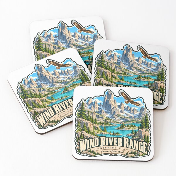 Item preview, Wind River Range Wyoming USA Towers Of The Wild Mountain Hiking Explorer Adventure designed and sold by JasonStars123.