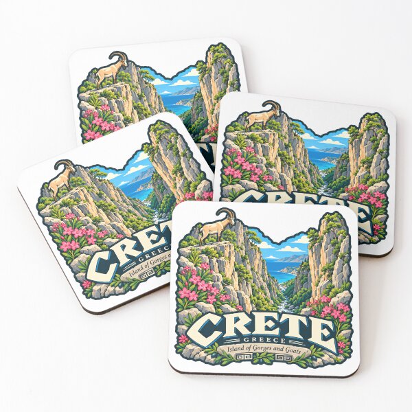 Item preview, Crete Greece Island Of Gorges And Goats Greek Island Travel Souvenir designed and sold by JasonStars123.