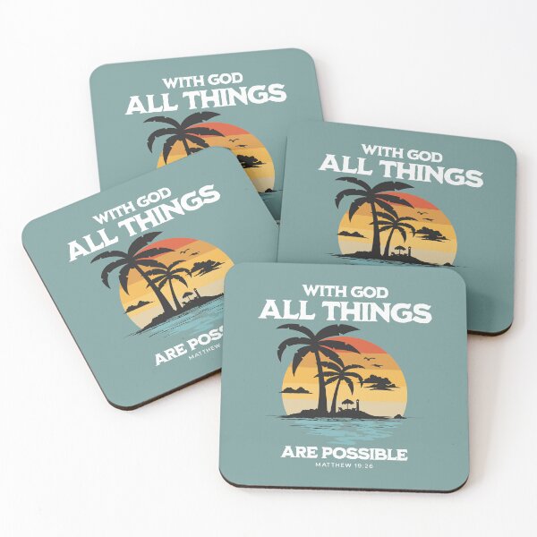 Item preview, With God All Things Are Possible Faith Looks Good designed and sold by FaithLooksGood.