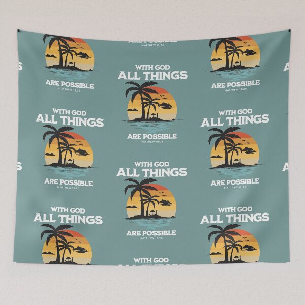 Item preview, With God All Things Are Possible Faith Looks Good designed and sold by FaithLooksGood.