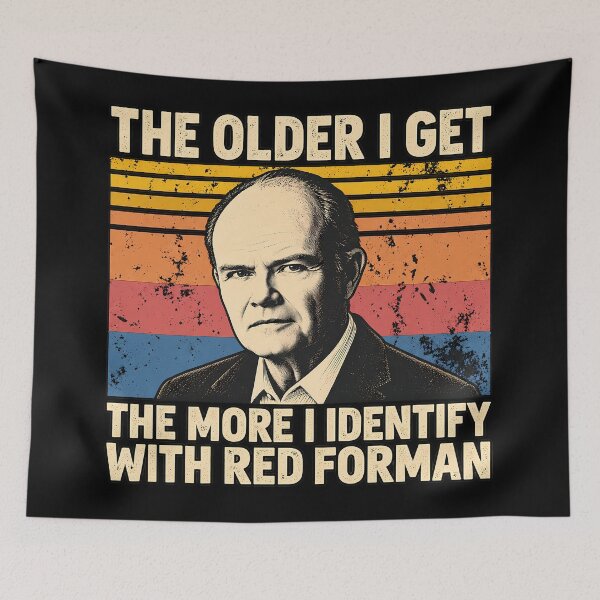 Item preview, The Older I Get The More I Identify with Red Forman Vintage designed and sold by Bob Meme Life.