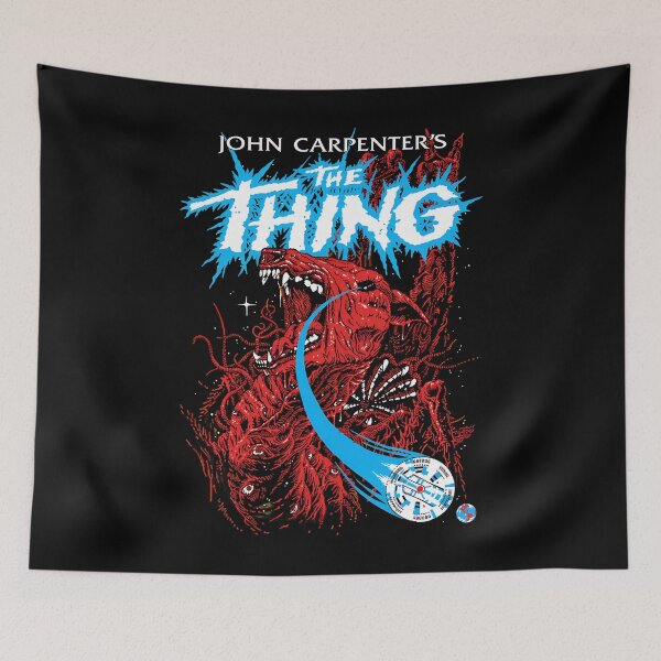 Item preview, John Carpenter's The Thingg Alien Dog Horror Movie designed and sold by JohnesDooley.