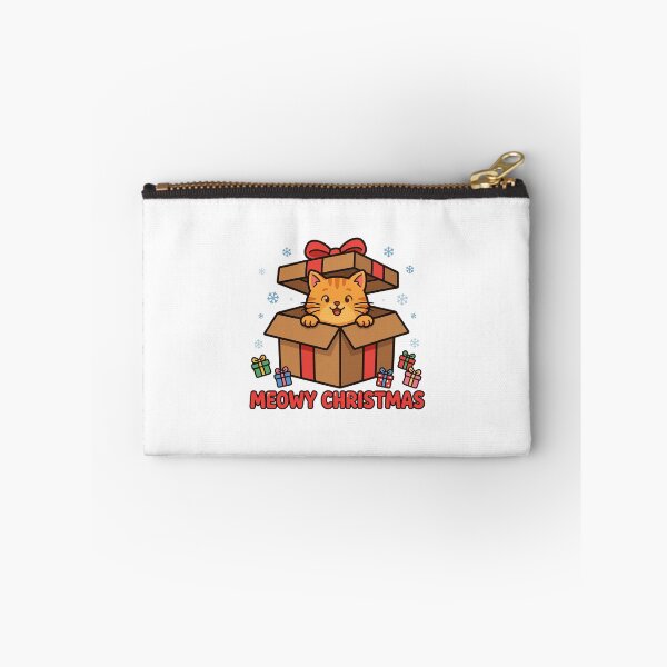 Item preview, Meowy Christmas Cute Cat Gift Box Holiday Shirt designed and sold by Arrow60.