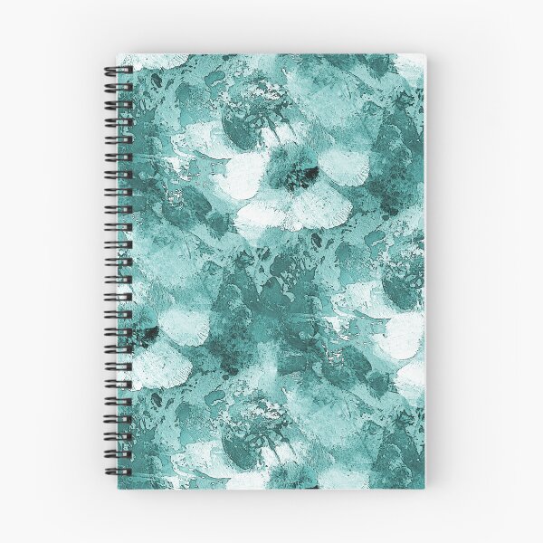 Item preview, Spring Flower Garden in Teal designed and sold by Artistestella.