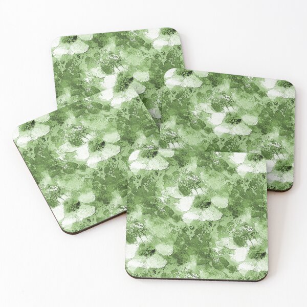 Item preview, Spring Flower Garden in Green designed and sold by Artistestella.