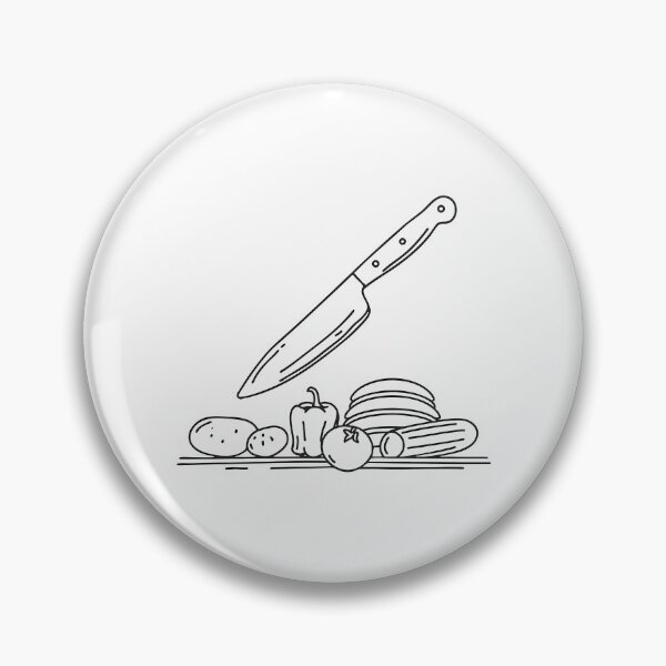 Item preview, A Kitchen Knife Resting Near Peeled Vegetable Scraps designed and sold by micorilote.