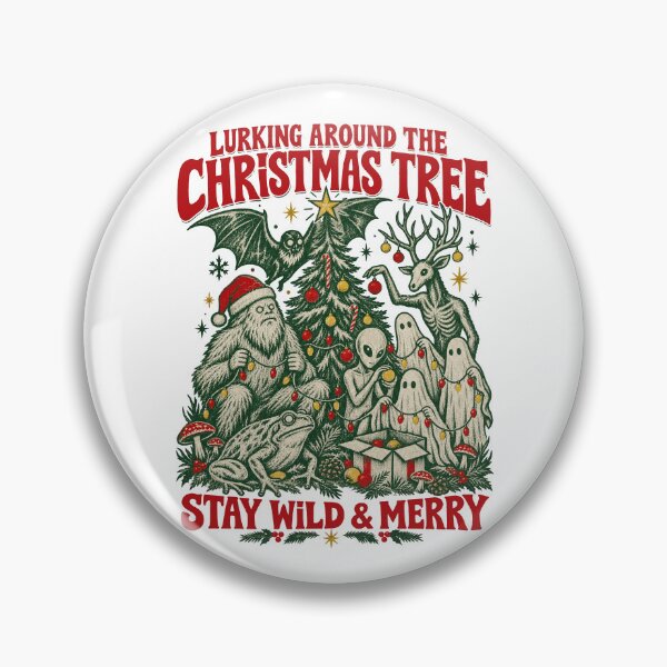 Item preview, Lurking Around The Christmas Tree designed and sold by dennismarvin827.