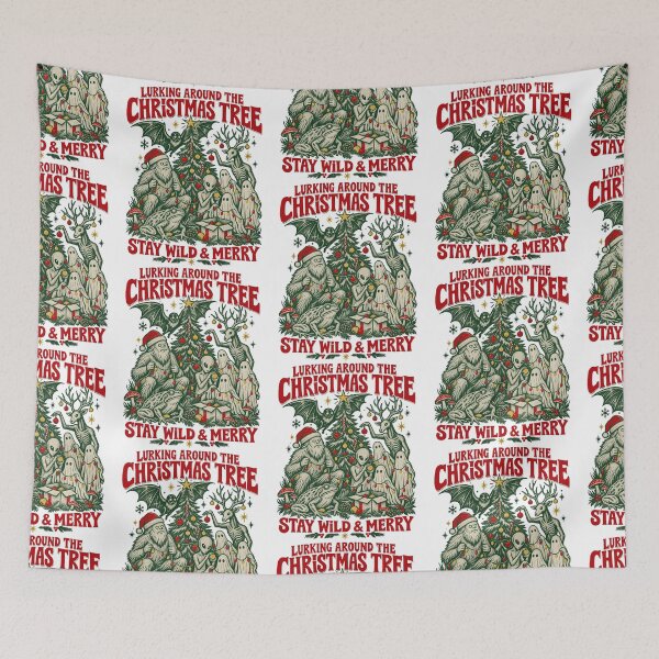 Item preview, Lurking Around The Christmas Tree designed and sold by dennismarvin827.