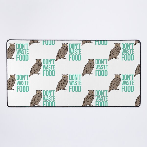 Item preview, Dont Waste Food Owl Design designed and sold by micorilote.