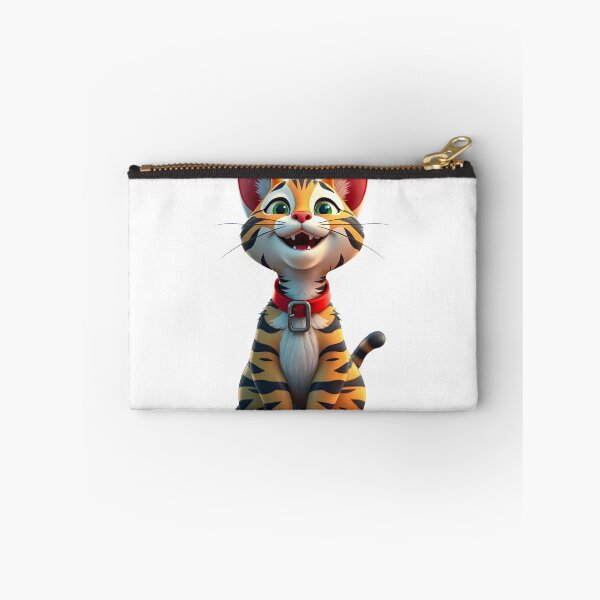 Item preview, Happy Tiger Striped Cat Cute Orange Tabby Kitten designed and sold by HoMya.