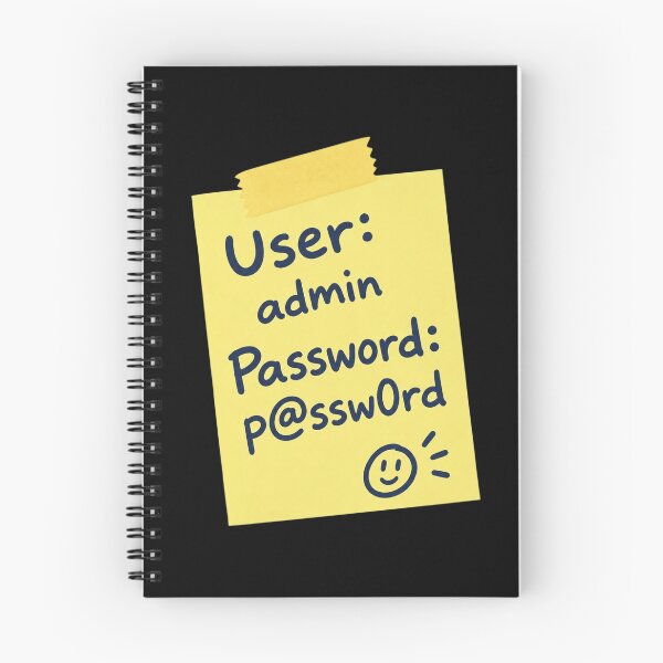 Item preview, Admin Password Note designed and sold by OrtizCarson.