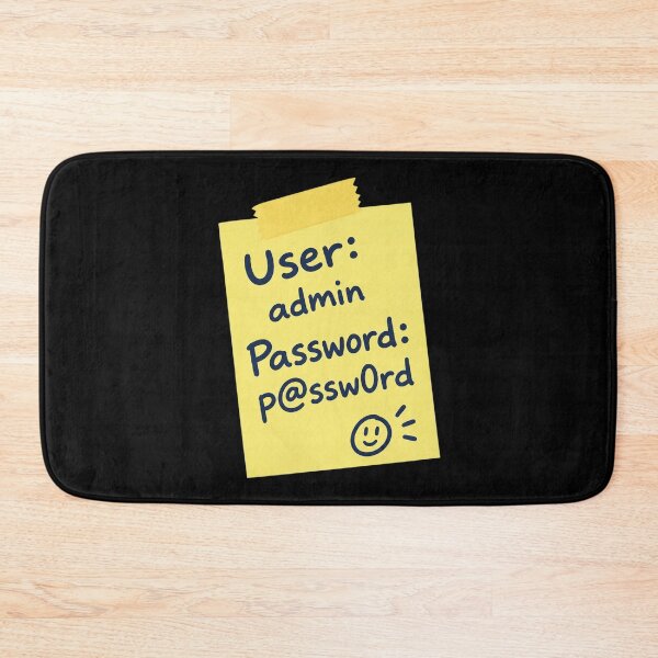 Item preview, Admin Password Note designed and sold by OrtizCarson.