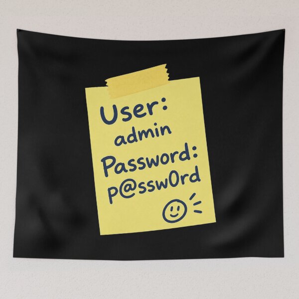 Item preview, Admin Password Note designed and sold by OrtizCarson.
