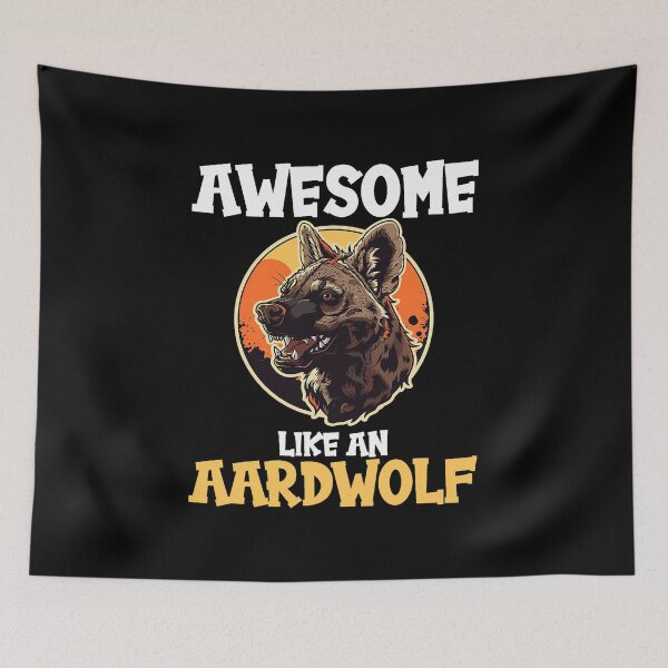 Item preview, Aardwolf Proteles Hyena Safari Mammal (16) designed and sold by William Grey.