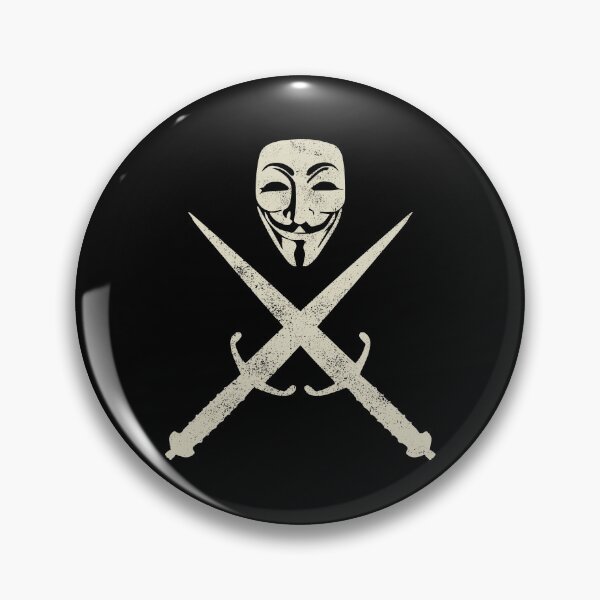 Item preview, Remember Remember The Fifth Of November - Guy Fawkes Mask & Crossed Daggers designed and sold by justypun.
